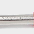 УЦЕНКА Скалка с ограничителями кондитерская, 43×5.5 см, рабочая 35 см - Фото 3