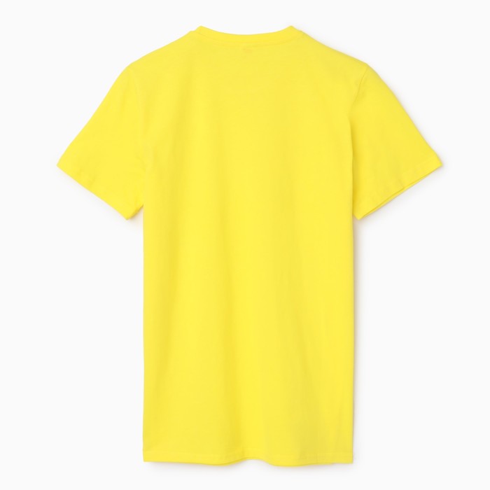 Футболка женская, цвет жёлтый, размер 54