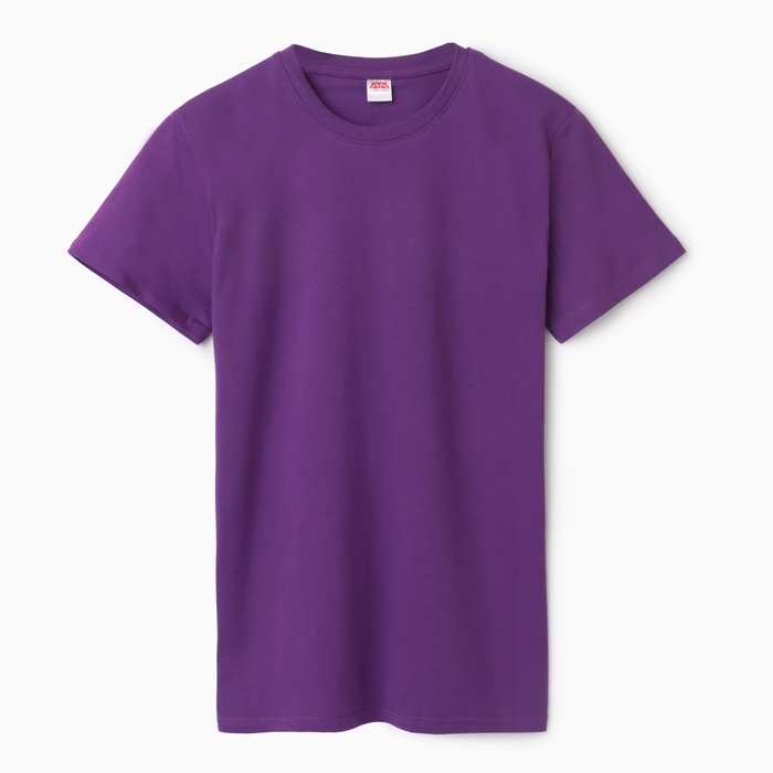 Футболка женская, цвет фиолетовый, размер 52
