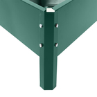 Клумба оцинкованная «Трапеция», d = 60 см, h=15 см, зелёная Greengo - Фото 11