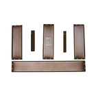 Клумба оцинкованная «Трапеция», d = 100 см, высота бортика 15 см, коричневая, Greengo 10243344