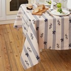 Скатерть «Этель» Leaves, 149×250 см, 100% хлопок, репс 220 г/м² - Фото 3