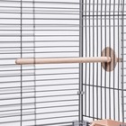 Клетка для птиц "Пижон" №101-Б, разборная, 42 х 30 х 65см (укомплект.) бежевая - Фото 17
