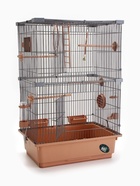 Клетка для птиц «Пижон», 42×30×66 см, разборная, укомплектованная, бежевая - Фото 7