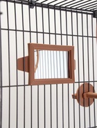 Клетка для птиц «Пижон», 42×30×66 см, разборная, укомплектованная, бежевая - Фото 10