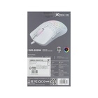 Мышь Xtrike Me GM-209W, игровая, проводная, подсветка, 8000 DPI, USB, 1.5 м, белая - фото 9390009