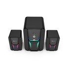 Компьютерные колонки Xtrike Me SK-612, 2×3 Вт + 5 Вт, USB, подсветка, чёрные - Фото 5