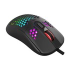 Мышь Marvo G925, игровая, проводная, оптическая, RGB, 12000 dpi, USB, 1.8 м, чёрная - Фото 4