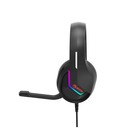 Наушники Marvo H8618 BK, игровые, полноразмерные, микрофон, USB, 2 м, RGB, чёрные - Фото 5