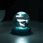 Ночник "Киты" LED 1Вт USB 6х6х8см - фото 23905753