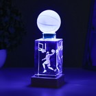 Ночник "Баскетболист" LED 1Вт USB 6х6х14,5см - фото 23905768