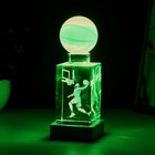 Ночник "Баскетболист" LED 1Вт USB 6х6х14,5см - фото 23905770