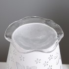 Аромалампа с подсветкой «Цветы» Е27 40 Вт+RGB белый 13×13×30 см - Фото 8