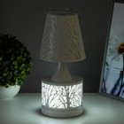 Аромалампа с подсветкой «Деревья» Е27 40 Вт+RGB белый 13×13×30 см - Фото 4