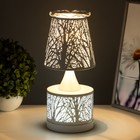 Аромалампа с подсветкой «Деревья» Е27 40 Вт+RGB белый 13×13×30 см - Фото 5