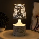 Аромалампа с подсветкой «Салют» Е27 40 Вт+RGB белый 13×13×30 см - Фото 3