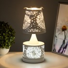 Аромалампа с подсветкой «Салют» Е27 40 Вт+RGB белый 13×13×30 см - Фото 5