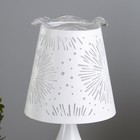 Аромалампа с подсветкой «Салют» Е27 40 Вт+RGB белый 13×13×30 см - Фото 6