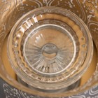 Аромалампа с подсветкой «Узоры» GU10 35 Вт+RGB черный 11×11×23 см - Фото 6