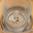 Аромалампа с подсветкой «Узоры» GU10 35 Вт+RGB черный 11×11×23 см - Фото 7