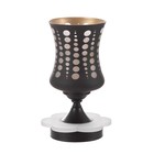 Аромалампа с подсветкой «Круги» GU10 35 Вт+RGB черный 11×11×23 см - Фото 9