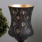 Аромалампа с подсветкой «Листья» GU10 35 Вт+RGB черный 11×11×23 см - Фото 4