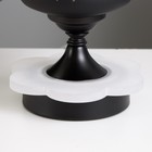 Аромалампа с подсветкой «Листья» GU10 35 Вт+RGB черный 11×11×23 см - Фото 5