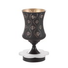 Аромалампа с подсветкой «Листья» GU10 35 Вт+RGB черный 11×11×23 см - Фото 9