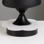 Аромалампа с подсветкой «Цветок» E14 40 Вт +RGB черный 12.5×12.5×23 см - Фото 5