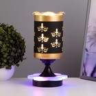 Аромалампа с подсветкой «Фигура» E14 40 Вт +RGB черный 10×10×24.5 см - Фото 2