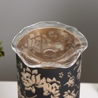 Аромалампа с подсветкой «Цветы» E14 40 Вт +RGB черный 10×10×24.5 см - Фото 6