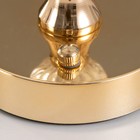Настольная лампа сенсорная "Асфира" LED 10Вт АКБ золото 12х12х30 см - Фото 8