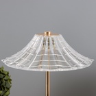 Светильник настольный RISALUX «Джемма», интерьерный, сенсорный, LED, 10 Вт, АКБ, золото, 20×20×32 см - Фото 10