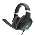 Наушники Marvo HG9068, игровые, полноразмерные, микрофон, USB, 2.1 м, RGB, чёрные - фото 9390243