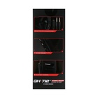 Наушники Xtrike Me GH-712, игровые, полноразмерные, подсветка, mic, USB + 3.5мм, 2 м,чёрные - фото 9390278