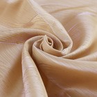 Ткань подкладочная «Изгибы», 100 % полиэстер, 1 × 1,4 м, цвет серый/золотой - Фото 2