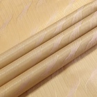 Ткань подкладочная «Изгибы», 100 % полиэстер, 1×1.4 м, цвет серый, золотой - Фото 2