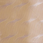 Ткань подкладочная «Изгибы», 100 % полиэстер, 1×1.4 м, цвет серый, золотой - Фото 5