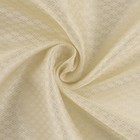 Ткань подкладочная «Ромб», 100 % полиэстер, 1 × 1,4 м, цвет молочный - фото 321216076
