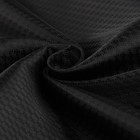 Ткань подкладочная «Ромб», 100 % полиэстер, 1 × 1,4 м, цвет чёрный - Фото 2