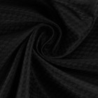 Ткань подкладочная «Ромб», 100 % полиэстер, 1 × 1,4 м, цвет чёрный - фото 12142866
