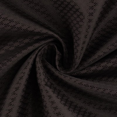 Ткань подкладочная «Ромб», 100 % полиэстер, 1 × 1,4 м, цвет тёмный шоколад