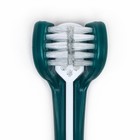 Зубная щётка для животных 360 градусов, зелёная/белая, 17.5 см - Фото 7