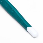 Зубная щётка для животных 360 градусов, зелёная/белая, 17,5 см - фото 9423552