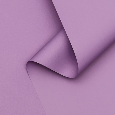 Пленка матовая для цветов, 0.5×10 м 65 мкм, пастельная серия, светлая сирень