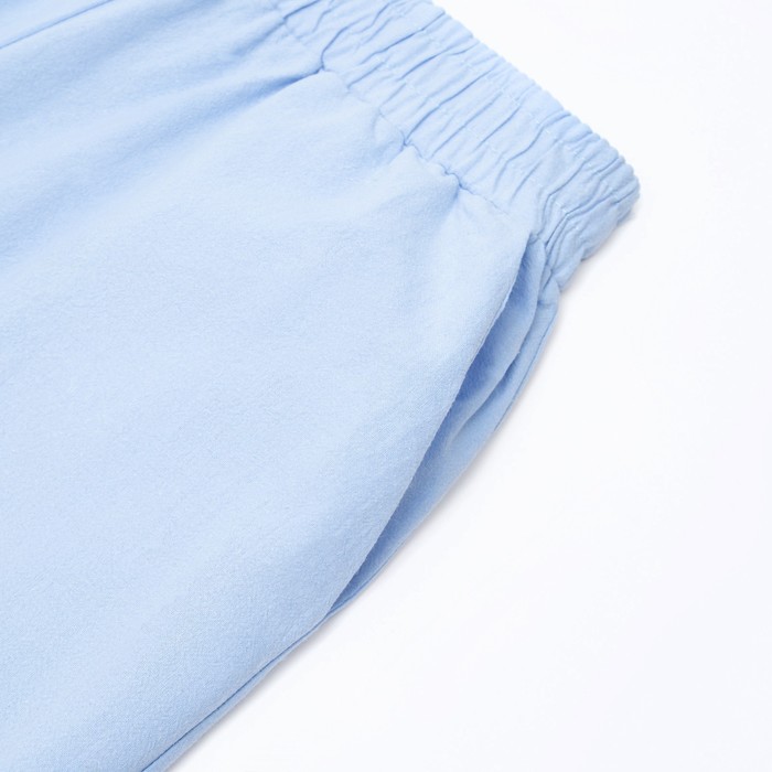Комплект женский (сорочка, брюки) MINAKU: Home collection цвет голубой, р-р 50