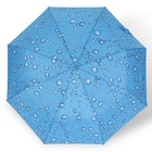 Зонт полуавтоматический «Капли», эпонж, 3 сложения, 8 спиц, R = 48 см, цвет МИКС - Фото 14