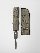 Зонт полуавтоматический «Капли», эпонж, 3 сложения, 8 спиц, R=48/55 см, d=96 см, МИКС - Фото 3