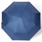 Зонт автоматический «Однотон», эпонж, 3 сложения, 8 спиц, R = 50 см, цвет МИКС - Фото 12