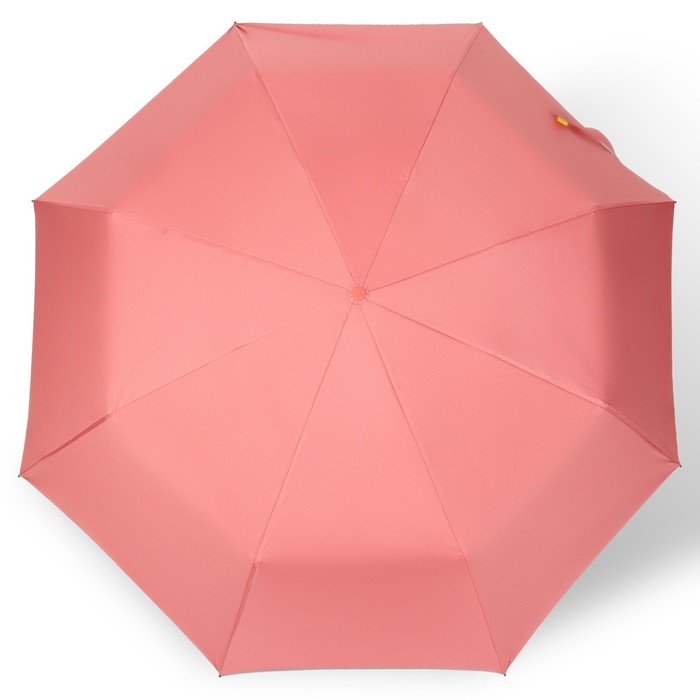 Зонт автоматический «Однотон», эпонж, 3 сложения, 8 спиц, R = 50 см, цвет МИКС - фото 1908101363